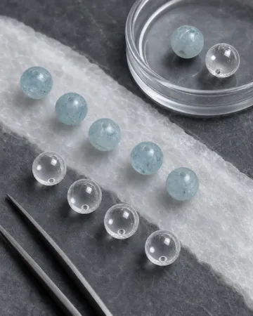 December tanzanite birthstone beads